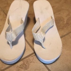 Victoria Secret Wedge Flip Flops